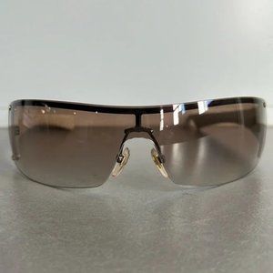 Gucci GG1824/S Guccissima-Arm Shield Sunglasses